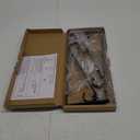 Plant Hangers Outdoor 2 Pack 15.5 Inch Metal Plant Hooks for Wall, Decorative Straight Hanging Plant Bracket for Bird Feeders, Planters, Lanterns, Wind Chimes, Blackish Green