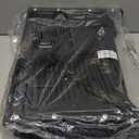 Sheenive Stadium Seats for Bleachers with Back Support, Bleacher Seats with Backs and Cushion Wide, Padded Portable Folding Comfort Stadium Chair with Shoulder Strap for Football Baseball Games (Black)