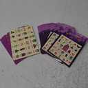 JOYIN 32 Players Halloween Bingo Card Game, Kids Bingo Cards Set for Halloween Party Games, Large Group Family Activities, School Classroom Party Supplies