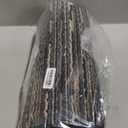 Kitchen Rugs Sets of 2-Non Slip Kitchen Mats for Floor-Thick Stain Resistant Vintage Kitchen Floor Mat Runner Carpet for Hallways Entryway Laundry Room WashableBlack 20"x47"+20"x32"