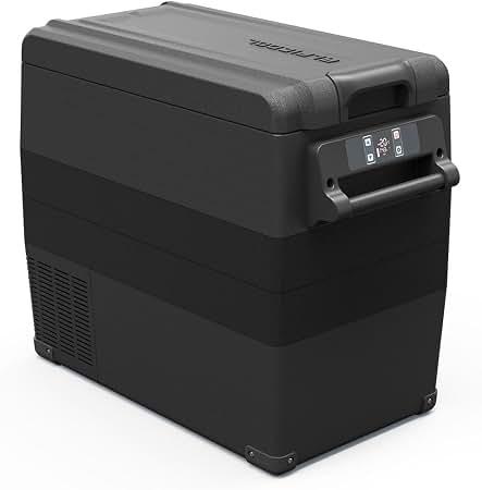 Alpicool NCF55 Portable Fridge Freezer,12 Volt Car Refrigerator, 52 Quart (49.4 Liter) Fast Cooling 12V Car Fridge -4~68,for Outdoor, Camping, RV, Truck, 52 Qt-NCF55