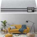 Soundproof Wall Panels Self-Adhesive, 3 Pack Large Acoustic Panels 47.2"x23.6"x0.35" High Density Sound Proof Panels for Walls, Noise Absorbing for Home Studio, Office, Game Room (Gray)