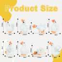 14 Pcs Funny Goose Car Dashboard Accessories, Cute Mini Goose Figurine Car Accessories for Car Home Desk, Interior