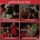 10 x Luminous Christmas Temporary Tattoos for Kids - 120 Pieces Christmas Glow in The Dark Tattoos Stickers for Boys and Girls,Christmas Party Favors for Kids Stocking Stuffers and Gifts 10 Sheets