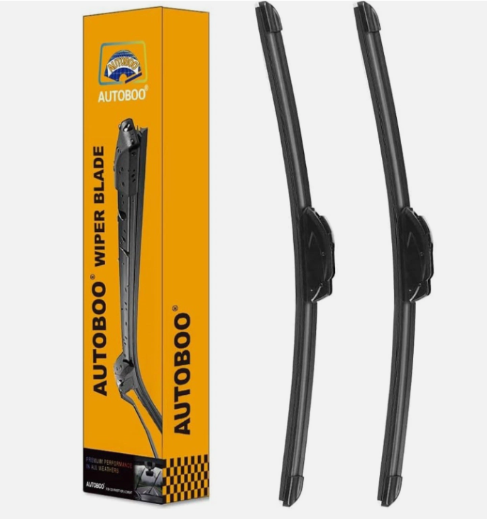 AUTOBOO 22"+20" Windshield Wipers Blades Replacement for Ford Bronco Sport 20212024 2025 with 9 Inch Rear Wiper Blade Original Factory Quality (Pack of 3)