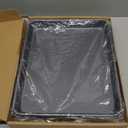 Walooza 11 Inch Nonstick Baking Sheets Set of 2, Carbon Steel Cookie Sheets for Baking, Heavy Duty & Stackable Baking Pans for Oven, Non Toxic & Easy Clean, 11x9 Inch Baking Trays (Gray Marble)