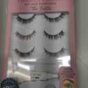 FlutterHabit Bestie Ready Set Starter Kit, DIY Eyelash Extensions, Lash Clusters for Women, Professional Quality At Home Eyelash Extension Kit, Natural False Lashes, 3 Lash Sets, Lash Glue Included