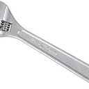 Olympia Tools 10" Adjustable Wrench, Heavy Duty Drop Forged Steel, Chrome Plated, Precision Machined Jaws, Rust Resistant