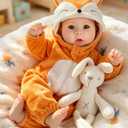 Aori Baby Dolls - 17 Inch Real Life Doll with Ultra Soft Body & Fox Outfits for Girls 3+ | Pretend Play, Adoption Day, Photography Prop, Collectible