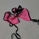 SHERRYLO Micro Bikini Extreme G String Thong Bikinis Sexy Mini Bathing Suit for Women Womens Swimsuits Microkini Swimsuit (X-Large, 1889-pink)