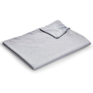 EXQ Home Weighted Blanket Cover 60x80 -Queen Size Premium Soft for Weighted Blanket with Zipper,Machine Washable Duvet Cover (Grey,Duvet Cover Only)