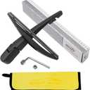 Rear Wiper Arm Blade Nut Set Replacement for Toyota Corolla IM 2017-2018,Back Windshield Wiper Assembly with Window Wiper Cap Cover Accessories,OE: