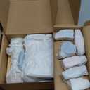 AVDAR Wooden Dollhouse Furniture and Accessories Set, 18 Pcs Miniature Doll House Furniture with Wood Dolls for Bedroom/Living Room/Dining Room Pretend Play Furniture Toys for Kids Boys Girls Age 3+