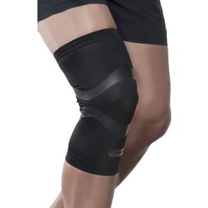 Pro Series Knee Compression Sleeve (Large, Black)