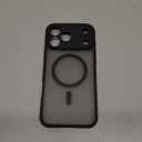 MOCCA Magnetic for iPhone 17 Pro Max Case, (Compatible with Magsafe) (16FT Military Grade Protection) Full Camera Protection Anti-Fingerprint Slim Translucent Matte Phone Cover 6.9",Black