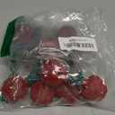 LED Red Apple String Light, Metal Decorative Fairy Lights Battery Operated Christmas Decoration Light (10LED)