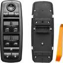Master Power Window Switch Driver Side Front Left Door Control Button,Fits 20162022 Ram 1500 2500 3500,20112019 Dodge Charger,2011-2020 Chrysler 200 300, | Replaces 68139805AB,68139805AA,56046823AE