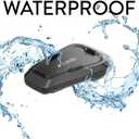 Cardo Systems Spirit HD Motorcycle Bluetooth Communication Headset, 2-Way Bluetooth, Thin 40mm Speakers, Waterproof, Universal Connectivity - Single Pack