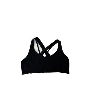 Women's Black Sports Bra, Size Large