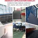 Heavy Duty Coin-Grip Rubber Flooring Roll 4x6 FT, Multi-Purpose Waterproof Anti-Slip Floor Mat, Easy to Clean Under Equipment, Mats for Garage, Gym, Stable, Basement, Kennel