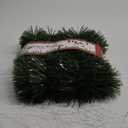 16.4ft Artificial Pine Garland, Green, Rectangular, Norfolk Pine Style, Christmas Decor for Outdoor Indoor