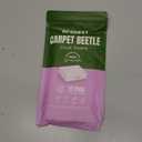 Carpet Beetle Traps – 12 Pack | Sticky Indoor Glue Boards for Carpet Beetles, Larvae & Other Crawling Insects | NonToxic Pest Control Trap & Monitor for Closets, Storage Areas, and More