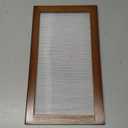 GHWIE Large Bread Box, Easy Access & Cleaning - Bamboo Bread Box for Kitchen Countertop with Acrylic Door (Coffee, Medium)