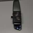 Rear View Mirror, 14 Inch Chrome Anti-glare Panoramic Rear Mirrors Universal Convex Car Interior Clip on Extra Big Wide Angle Rearview Mirror Extender to Reduce Blind Spot for Car SUV Trucks