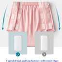 Tear Away Underwear for Women, Reusable Post Surgery Briefs, Disabled Adaptive Stick-On Underwear for Easy Dressing Changing (Pink/Purple/Blue,Large)