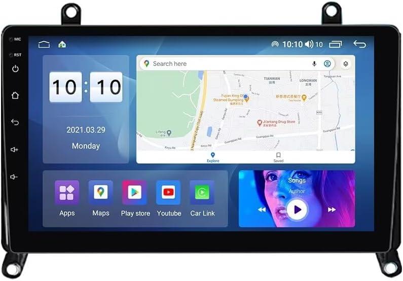 1280x720 9" IPS Touch Screen Android Car Stereo for Toyota Hiace H300 VI 6 GranAce I 1 2019 2020 2021 2022 Car Radio Built-in Car-Play Android Auto GPS Navigation Dash Kit