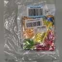 50 Pieces Artist Party Cello Bags Colorful Paint Cellophane OPP Artist Paint Treat Candy Bags Gift for Birthday Baby Shower Party Supplies Decorations