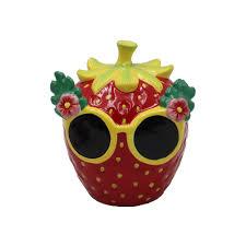 Ceramic Decor Strawberry