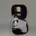 USB C Headphone for Samsung S26 S25 FE S24 A16 A17 Wired Earbuds Magnetic in-Ear Type C Earphone with Microphone Volume Control Bass Stereo Noise Canceling for iPhone 17 Pro Max 16 16e 15 Pixel 10a 9a (White)