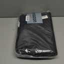 6 Pcs Canopy Half Wall Tent Sidewall for 10x10 Pop up Canopy Half Tent Only Waterproof Sidewall Gazebo Side Panels Walls for 10'x10', 10'x15', 10'x20' Vertical Leg Gazebo Shelter(Black)