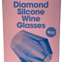 Wine2Go Silicone Wine Glasses 9oz Unbreakable 