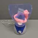 Face Steamer for Facial Deep Cleaning, Facial Steamer for Face, 2 Modes Facial Steamer for Unclogs Pores, Hydrating, Blue(Include Blackhead Remover Kit, Mask Brush, Headband)