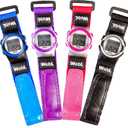 WobL Vibrating 8-Alarm & Repeating Countdown Timer Watch, Medication/Sports/Meetings/Potty Reminders, Pink