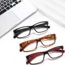NORPERWIS Reading Glasses 5 Pairs Quality Readers Spring Hinge Glasses for Reading for Men and Women (5 Pack Mix Color, 1.25)