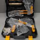 ELEAD 9-Piece Ultimate Oil Filter Wrench Set - Professional Oil Filter Removal Tool, Swivel Head Oil Filter Wrenches, Adjustable Oil Filter Remover Pliers, Universal Oil Filter Wrench and Valve Lapper