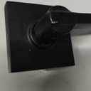 Schlage F10 LAT 622 COL Latitude Collins Passage Lever for Interior Hall and Closet, Matte Black
