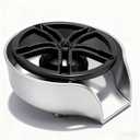 Automatic Glass Rinser for Kitchen Sink, Stainless Steel Cup Washer with G1/2 Thread, Professional Corrosion-Resistant Pressure Glass Washer, ABS Plastic Base