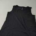 Amazon Essentials Women's Soft Cotton Relaxed-Fit Yoga Tank Top  (Medium, Black)