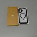 Miracase for iPhone 17 Case 6.3'', Full-Body Bumper Military Drop Protection Outdoor Phone case with Built-in Glass Screen &Camera Control,Easy Installation,No Gap,Compatible with MagSafe,Black