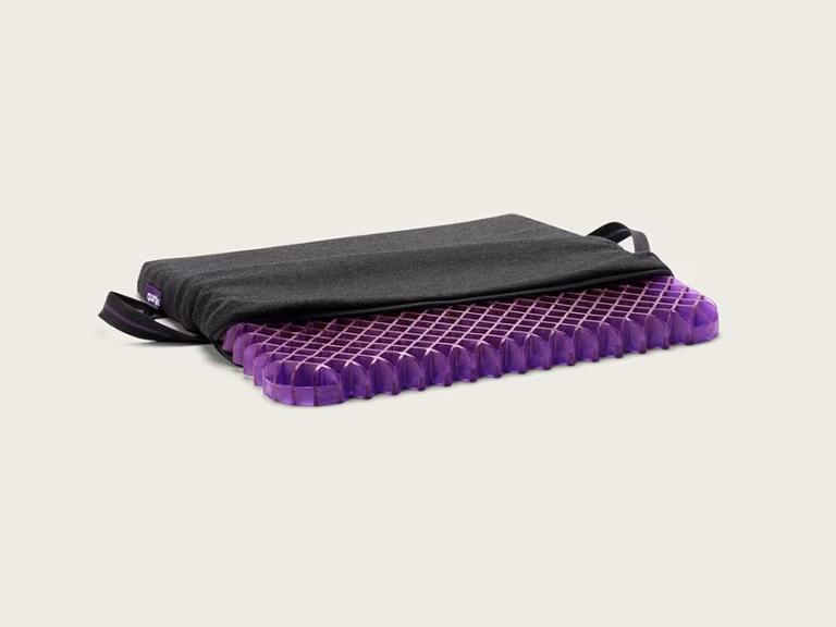 Purple Simply Seat Cushion, Lightweight 1.25" Low-Profile Gel Seat Cushion