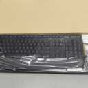 Logitech MK345 Wireless Keyboard and Mouse Combo with Palm Rest, 2.4 GHz USB Receiver, Compatible with PC, Laptop, Black