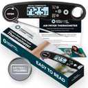 Cathy Yoder's Meat Thermometer Digital, Instant Read Food Thermometer for Cooking in Air Fryer Oven, BBQ, Grill & Baking. Measure Internal Temperatures Probe Easy Display Kitchen Grilling Accessories