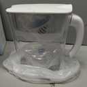 Clearly Filtered No.1 Filtered Water Pitcher/Updated Model/Targets 365+ Contaminants e.g. Fluoride Chlorine PFAS Microplastics Lead Arsenic BPA/BPS Free (Pitcher Includes 1 Filter)