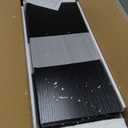 Kalrin Over-The-Toilet Storage Rack, 4-Tier Bathroom Organizer Shelf Over Toilet with Adjustable Shelf and Basket, Freestanding Space Saver Bathroom Shelves Above Toilet for Room (Pure Black)