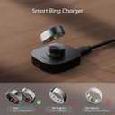 Compatible with Oura Ring Gen3 Charger - Portable Charging Dock with USB-C Cable for Smart Ring Size 13