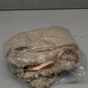 36 Inch Cream White Christmas Tree Skirt Farmhouse Rustic Neutral Christmas Tree Decorations Soft Fluffy Plush Faux Fur Sherpa Fabric Trees Skirt Rug for Home Winter Xmas Party Supplies